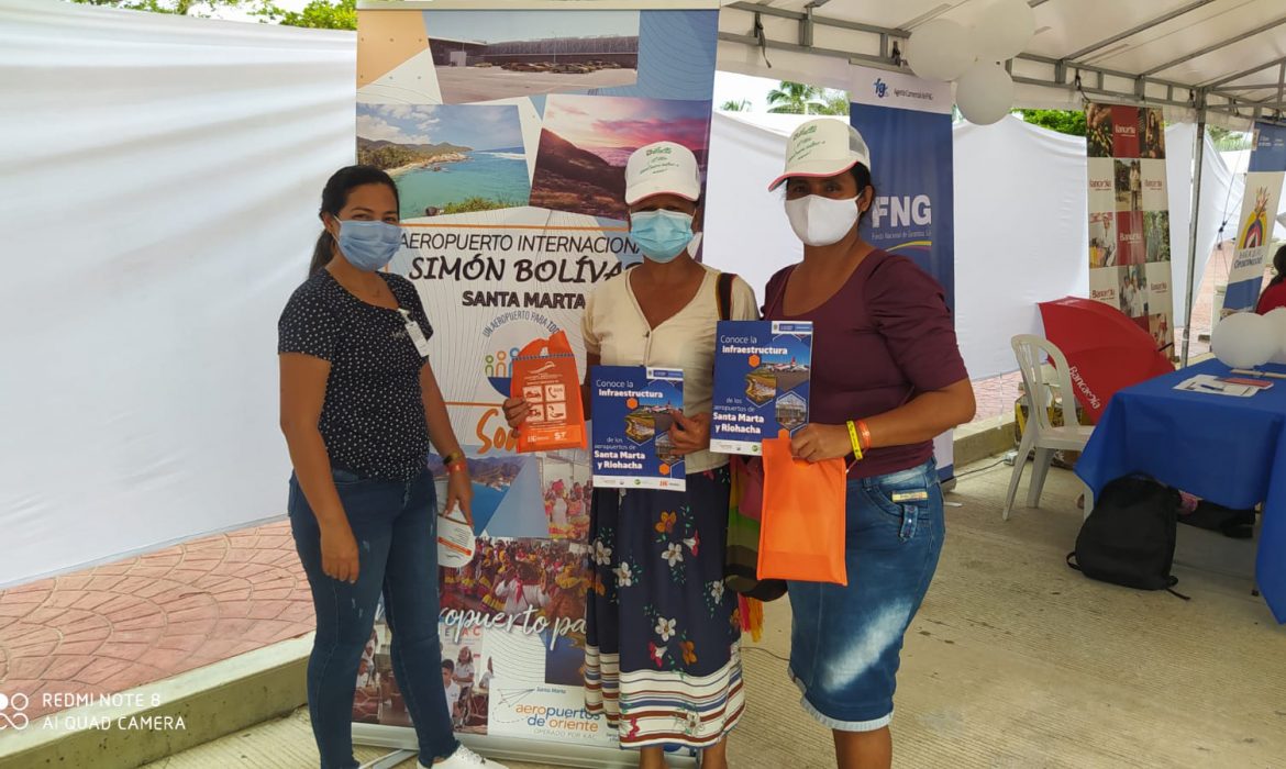 Acompañamos a la ANI en la Feria Nacional de Atención al Ciudadano en Riohacha