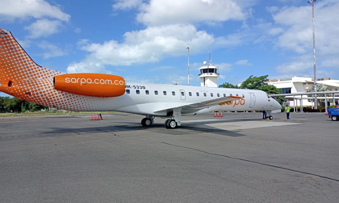 Riohacha y Valledupar se conectan vía aérea con Medellín a través de la nueva aerolínea Sarpa