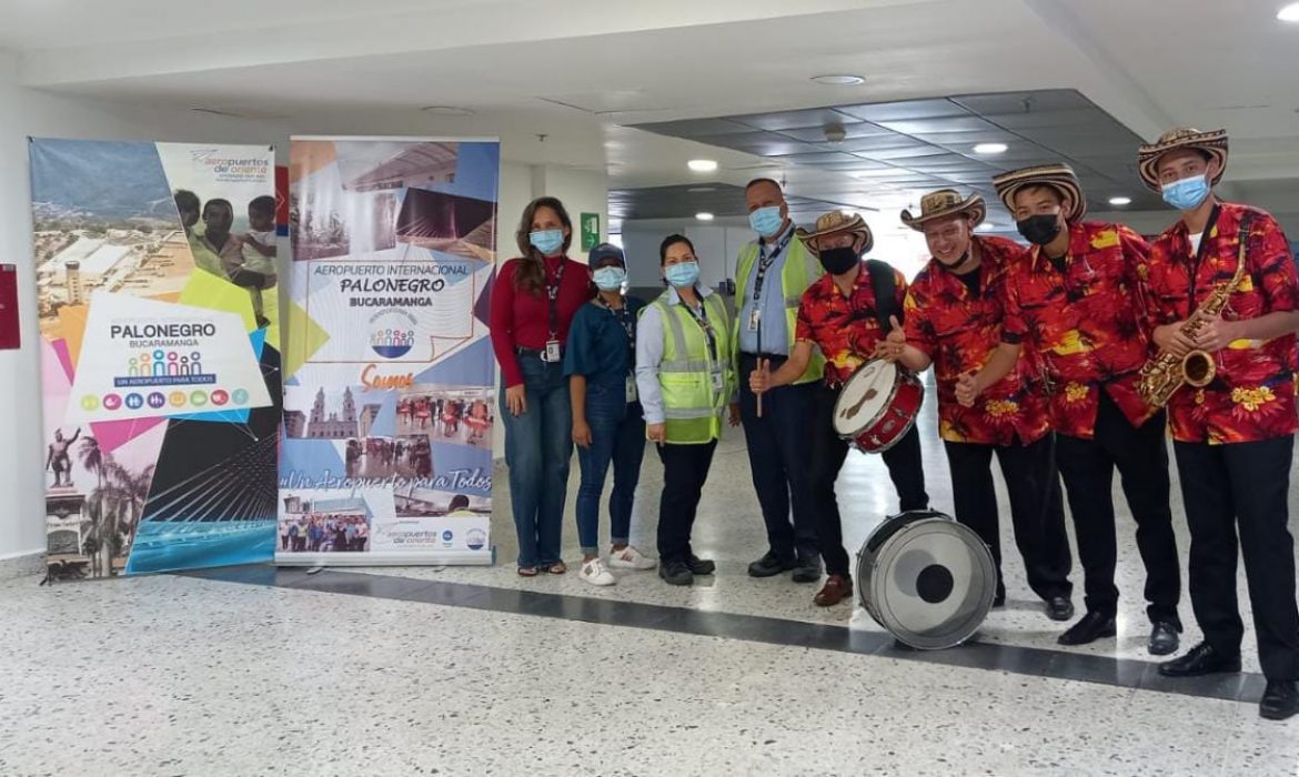 Promoción cultural y de destino #UnAeropuertoParaTodos en el Aeropuerto Internacional Palonegro, Bucaramanga