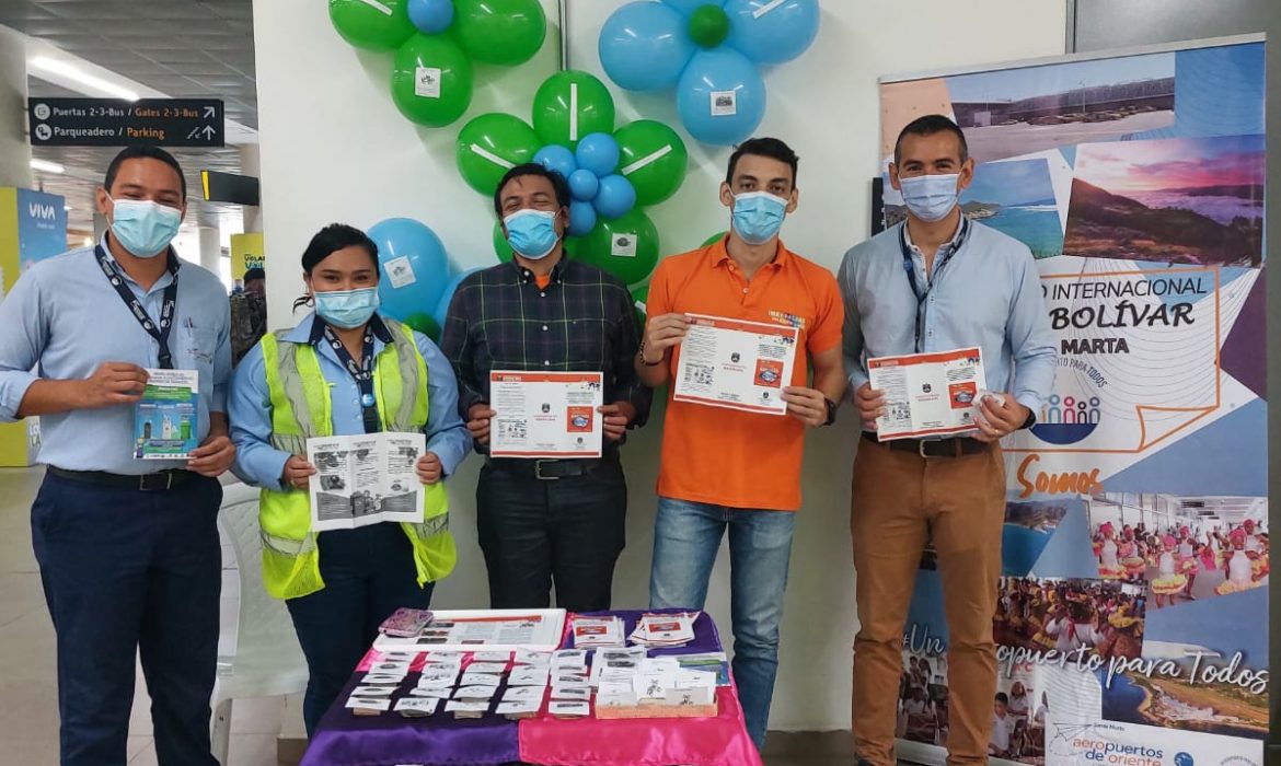 Jornada ambiental en el Aeropuerto Simón Bolívar de Santa Marta