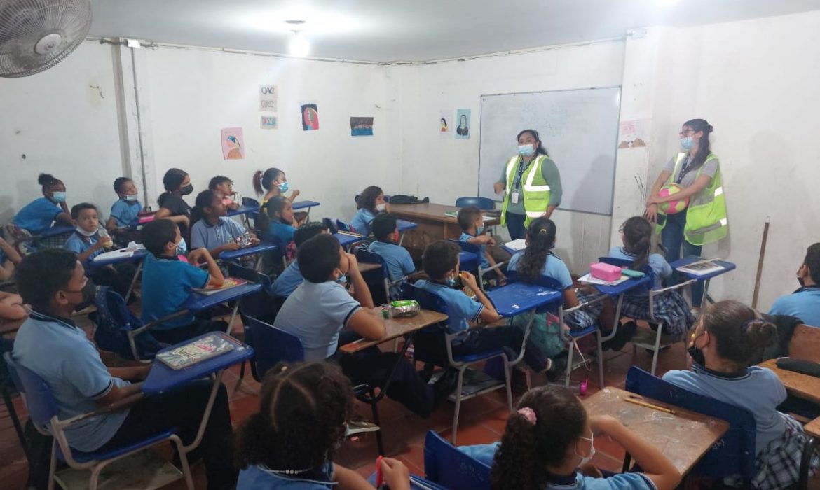 Taller de prevención de riesgos para la población infantil