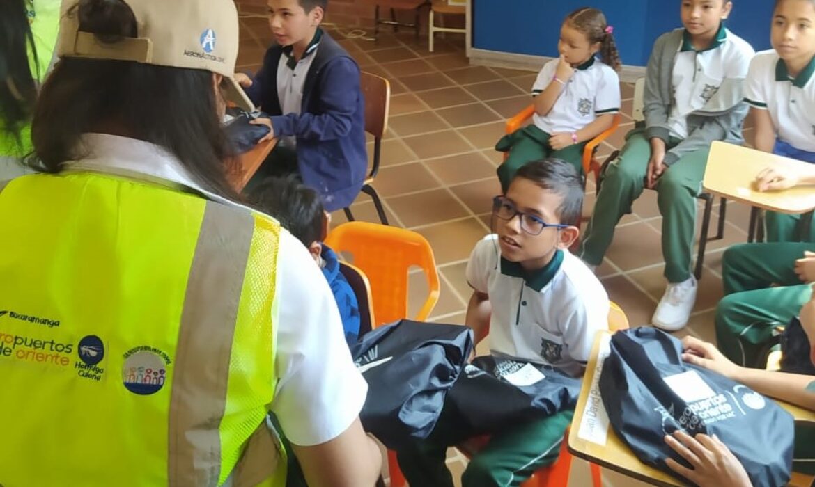La educación de niños, una prioridad para Aeropuertos de Oriente S.A.S