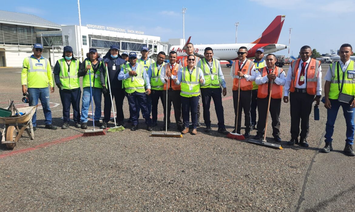 En el Aeropuerto Simón Bolívar de Santa Marta se garantiza la seguridad operacional