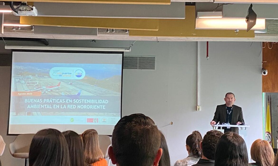 La Concesión Aeropuertos de Oriente S.A.S. presentó modelos sostenibles de sus aeropuertos en el Foro “Conectados con el Planeta”