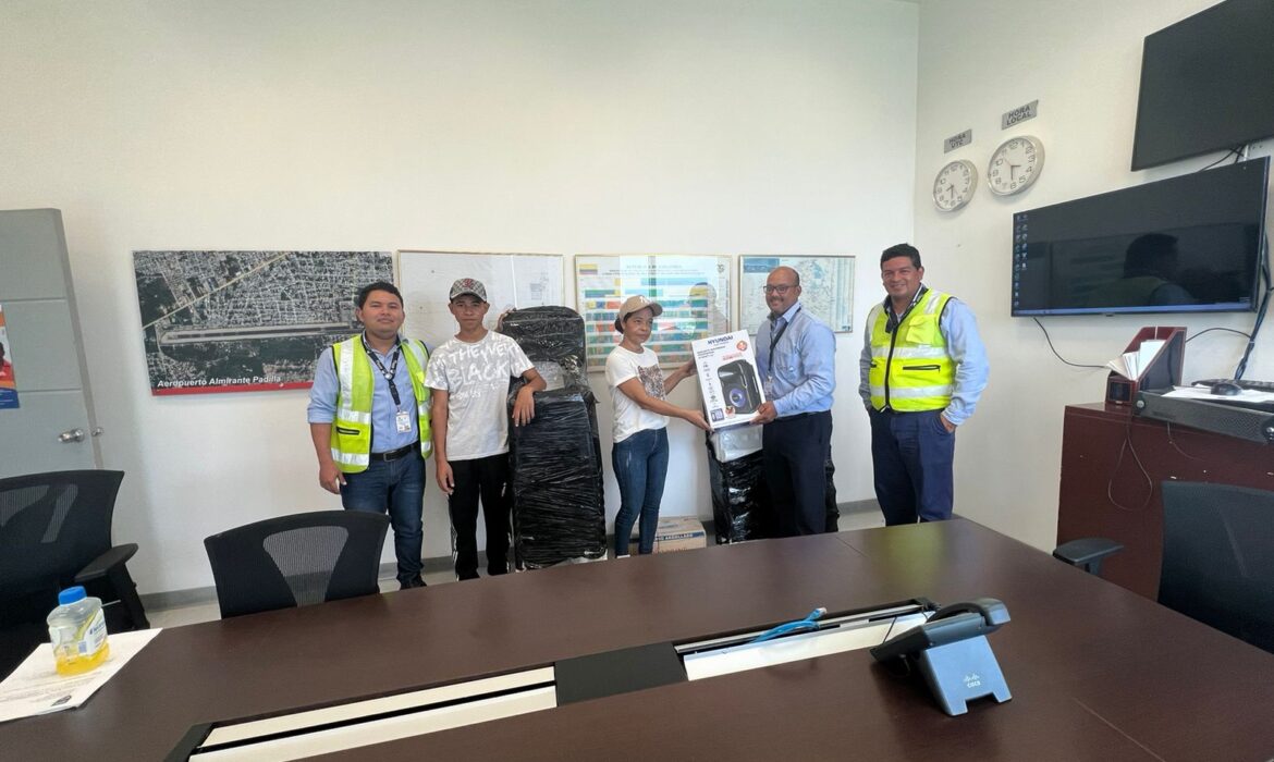 Aeropuertos de Oriente S.A.S brindó un respaldo al Barrio Caribe de Riohacha