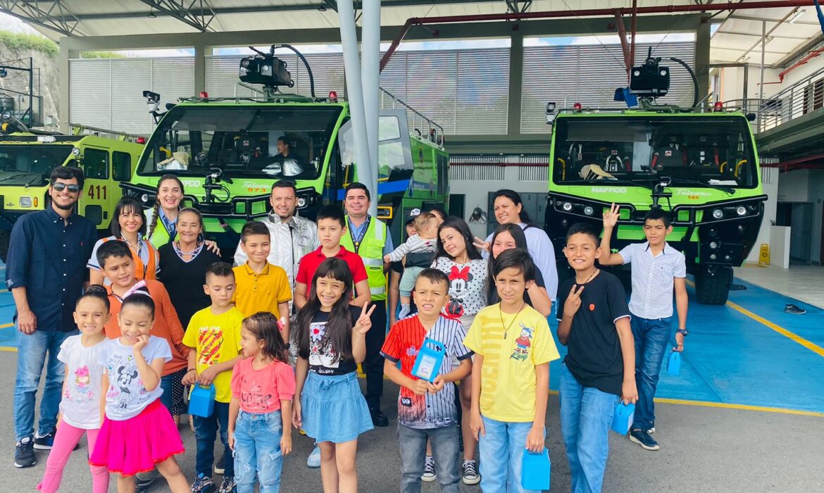AEROPUERTOS DE ORIENTE CELEBRÓ EL DÍA DEL NIÑO EN LAS SEIS TERMINALES AÉREAS