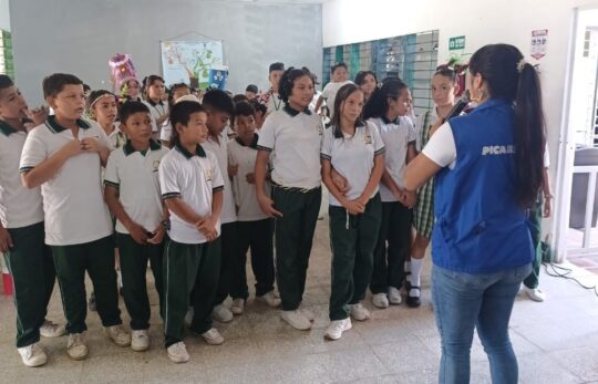 Aeropuertos de Oriente celebra el día del niño en Barrancabermeja